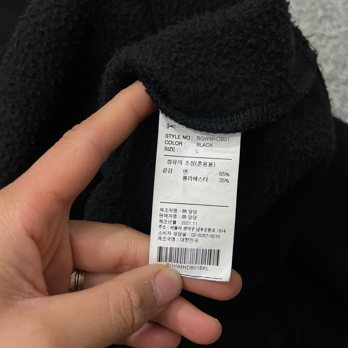 [100] 브라운브레스 후드티 상품이미지6