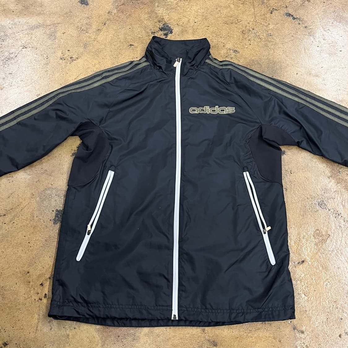 [정품/100] 아디다스 블랙 바람막이 자켓 b17 상품이미지3