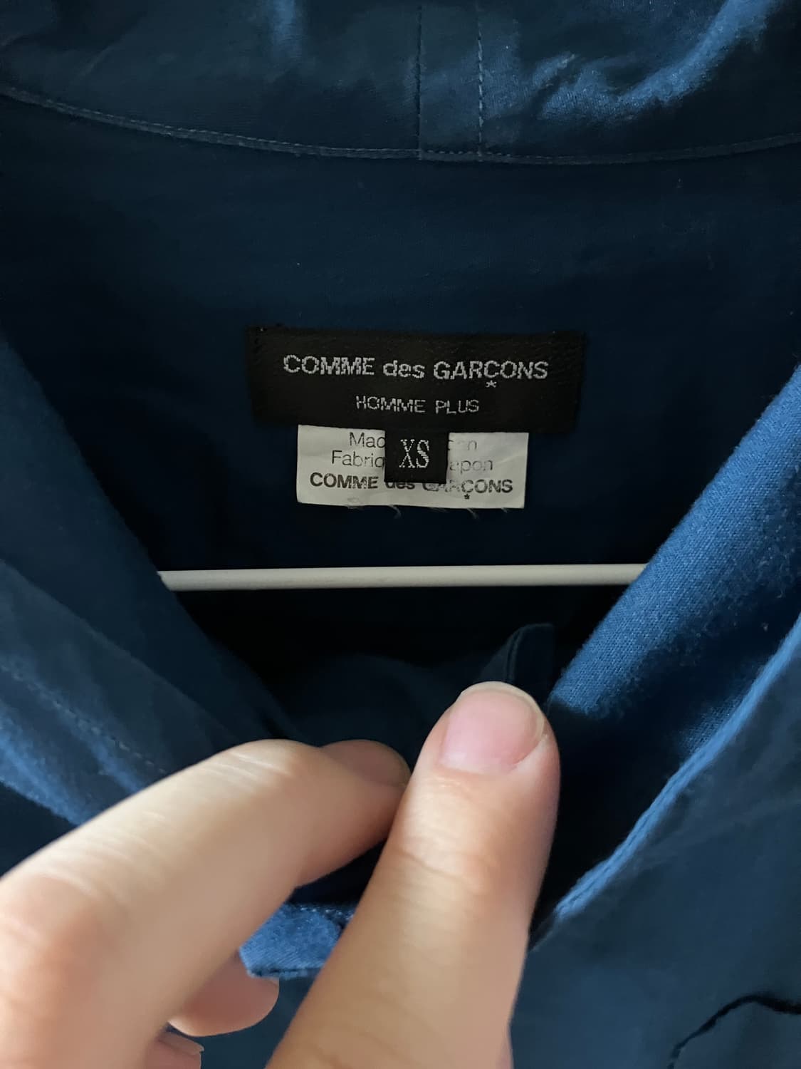 꼼데가르송 옴므 플러스 10ss 후드 셔츠 상품이미지2