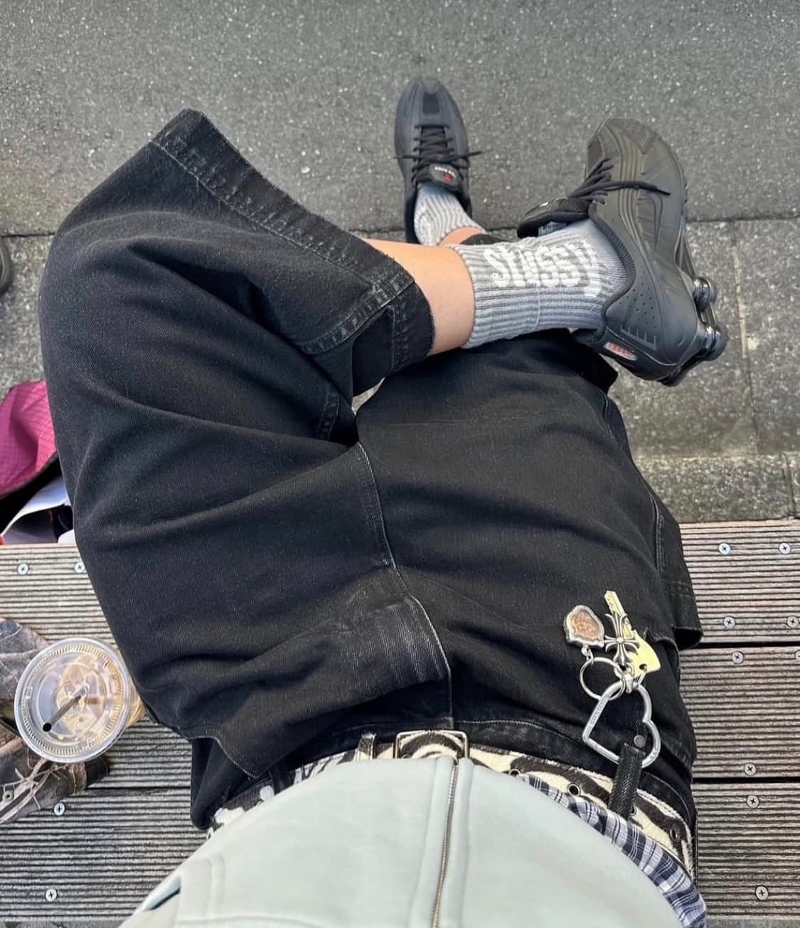 Jaded London Zebra belt 상품이미지3