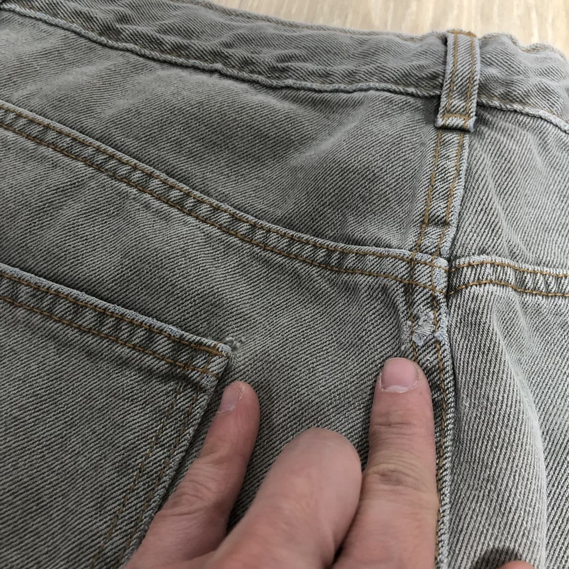 (L) 새상품 위캔더스 WKNDRS DRAGGY 워크 카펜터 팬츠 올리브 상품이미지7