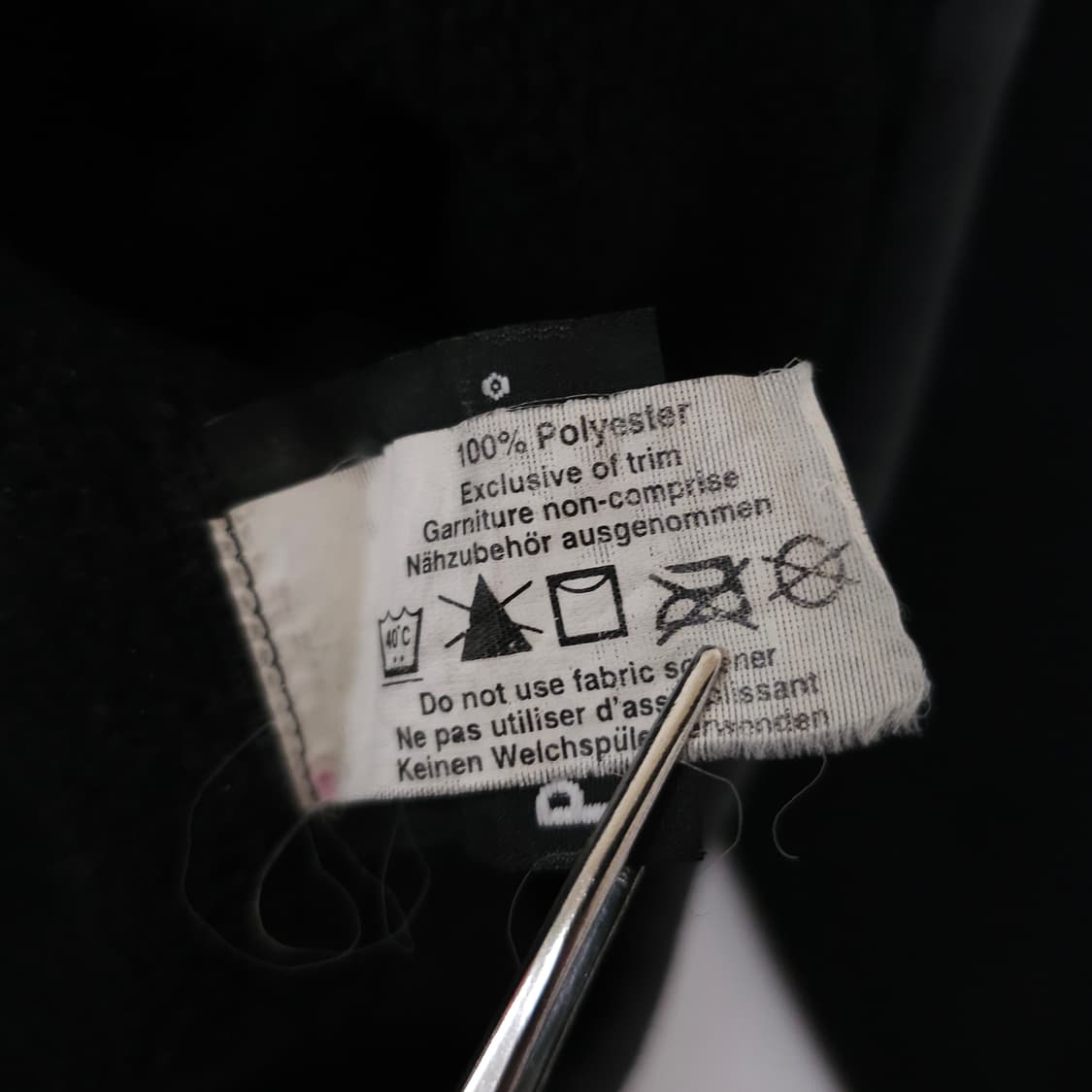 아크테릭스 폴라텍 90's 블랙 커버트 집업 상품이미지5