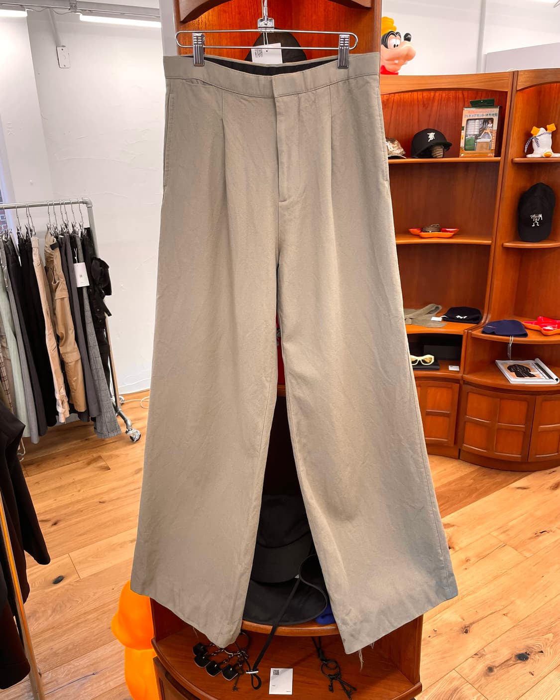 [44] 라프시몬스 와이드 울 팬츠 상품이미지4