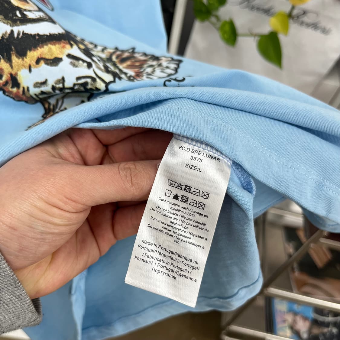 가니 반팔 티셔츠 L 상품이미지4