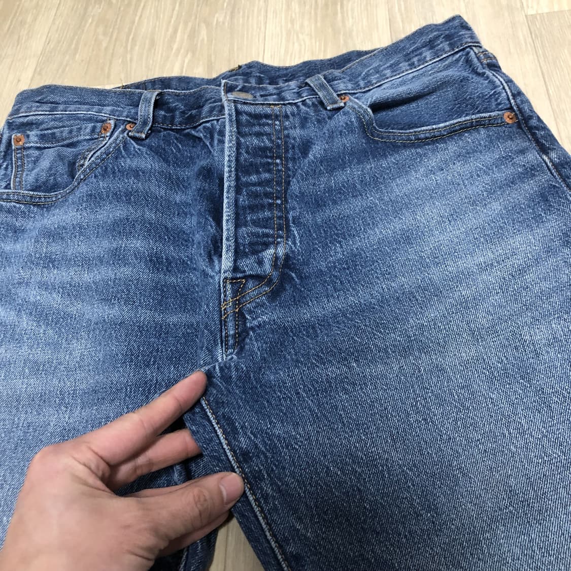 (30) 리바이스 Levi's 501' 93 스트레이트핏 연청 데님 상품이미지3