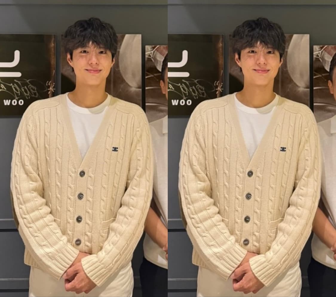 [박보검착용] 셀린느 캐시미어 100 케이블 가디건 S사이즈 !!!!! 상품이미지1