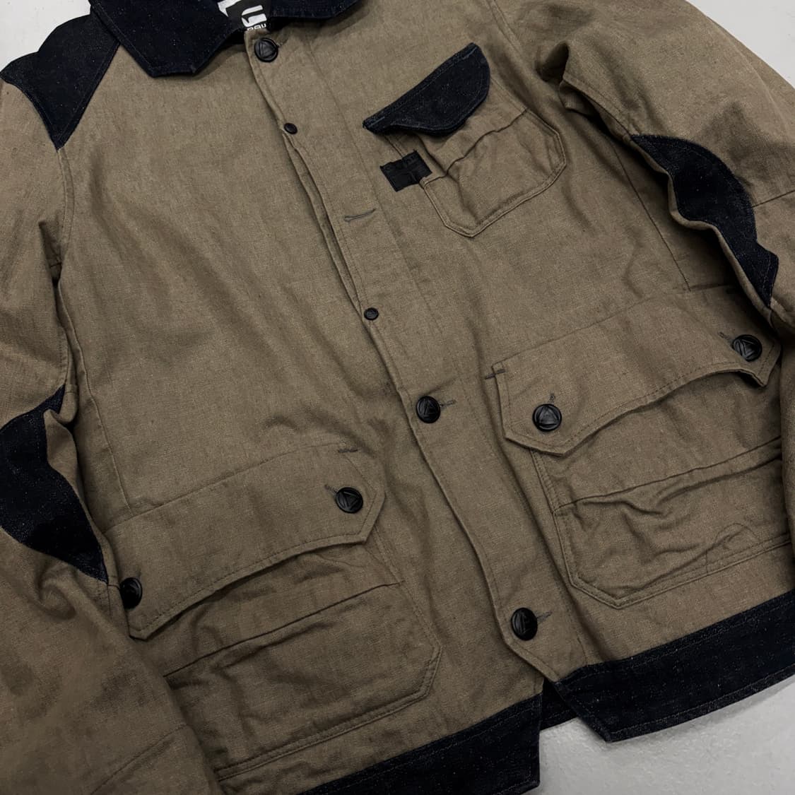 지스타 데님도킹 멀티포켓 봄버 자켓 상품이미지5