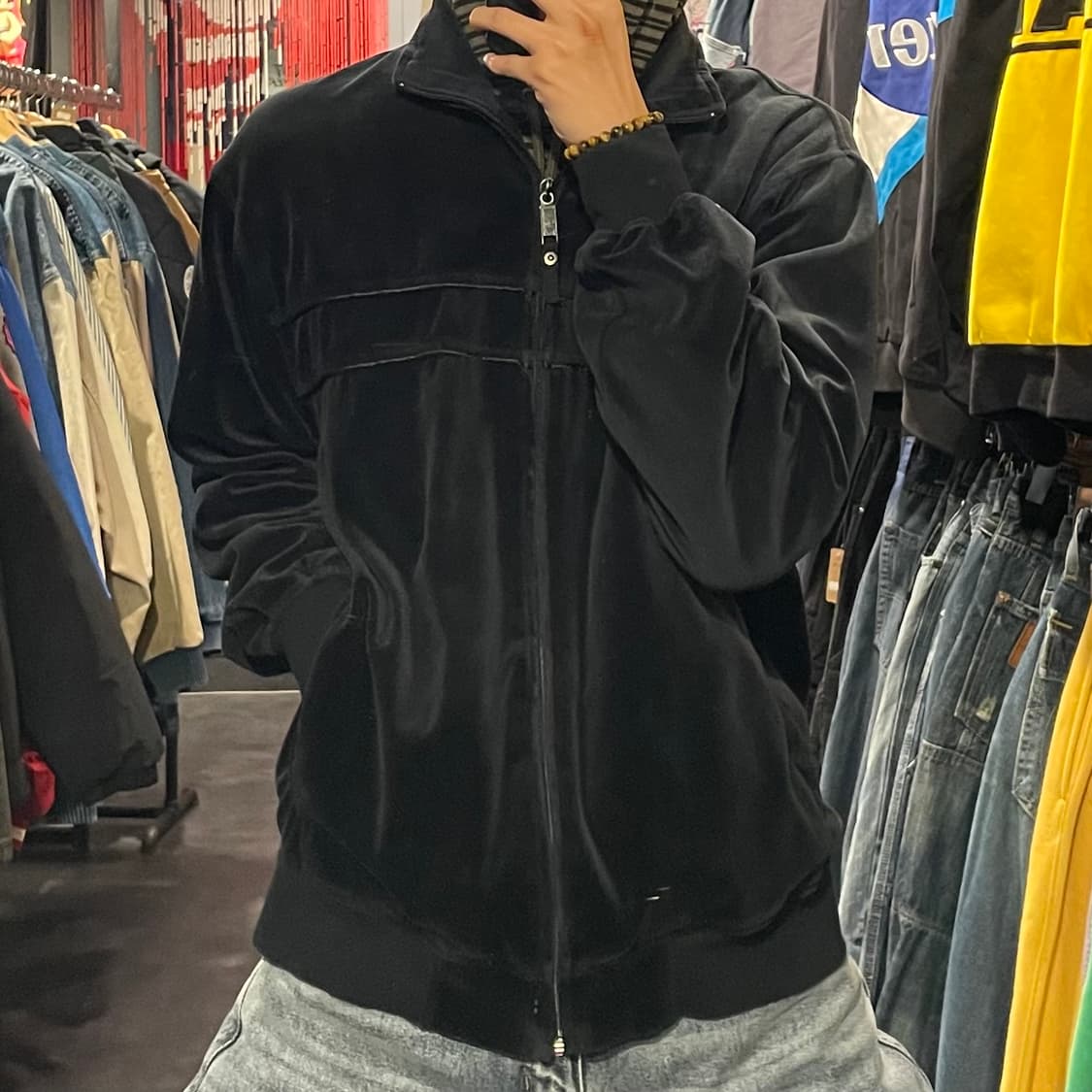 [IM] southpole 블랙 벨벳 상품이미지3