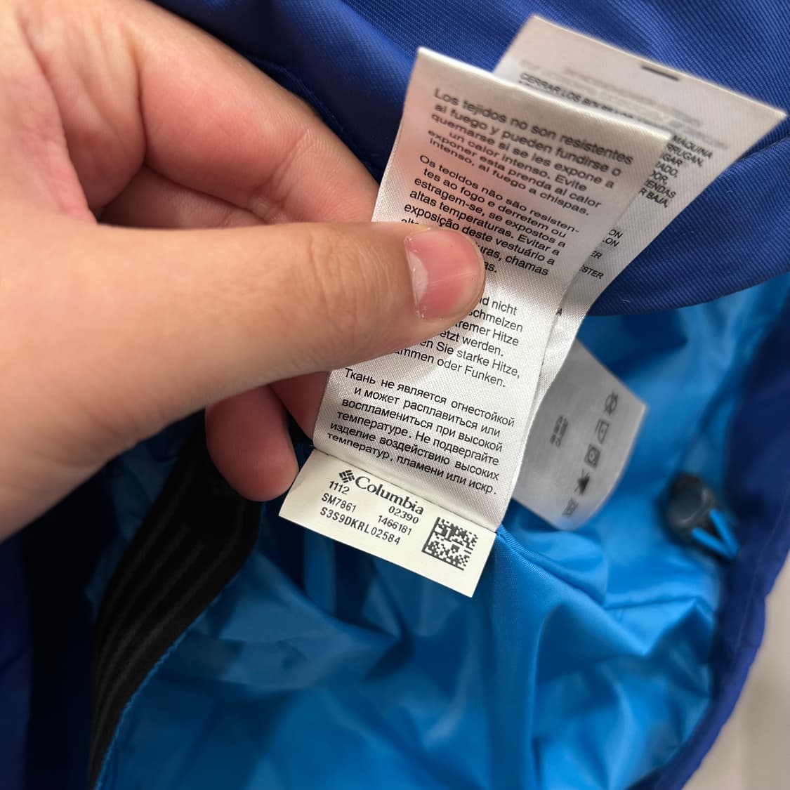컬럼비아 옴니테크 하이넥 후드 스키자켓 상품이미지4