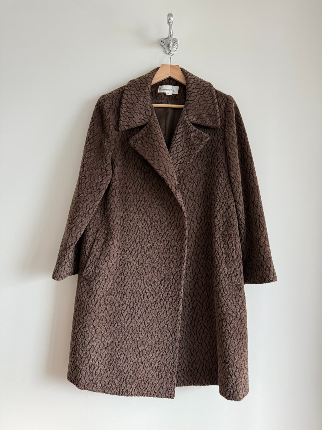 Pre owned 오버사이즈 울 코트 상품이미지1