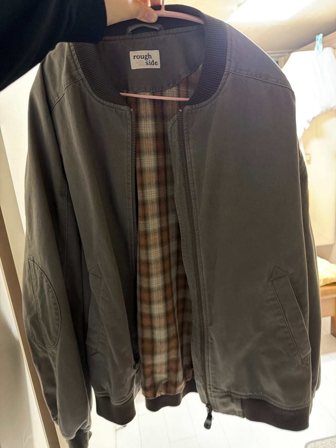 러프사이드 봄버 자켓 머드 3 상품이미지1
