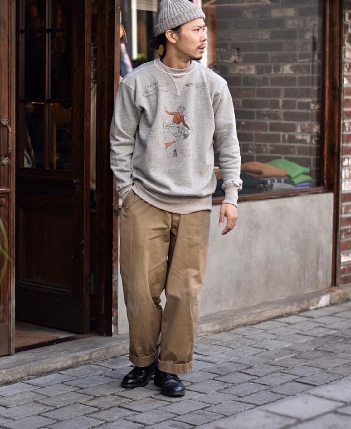 웨어하우스 Patsy 그레이 스웻셔츠 44 상품이미지7