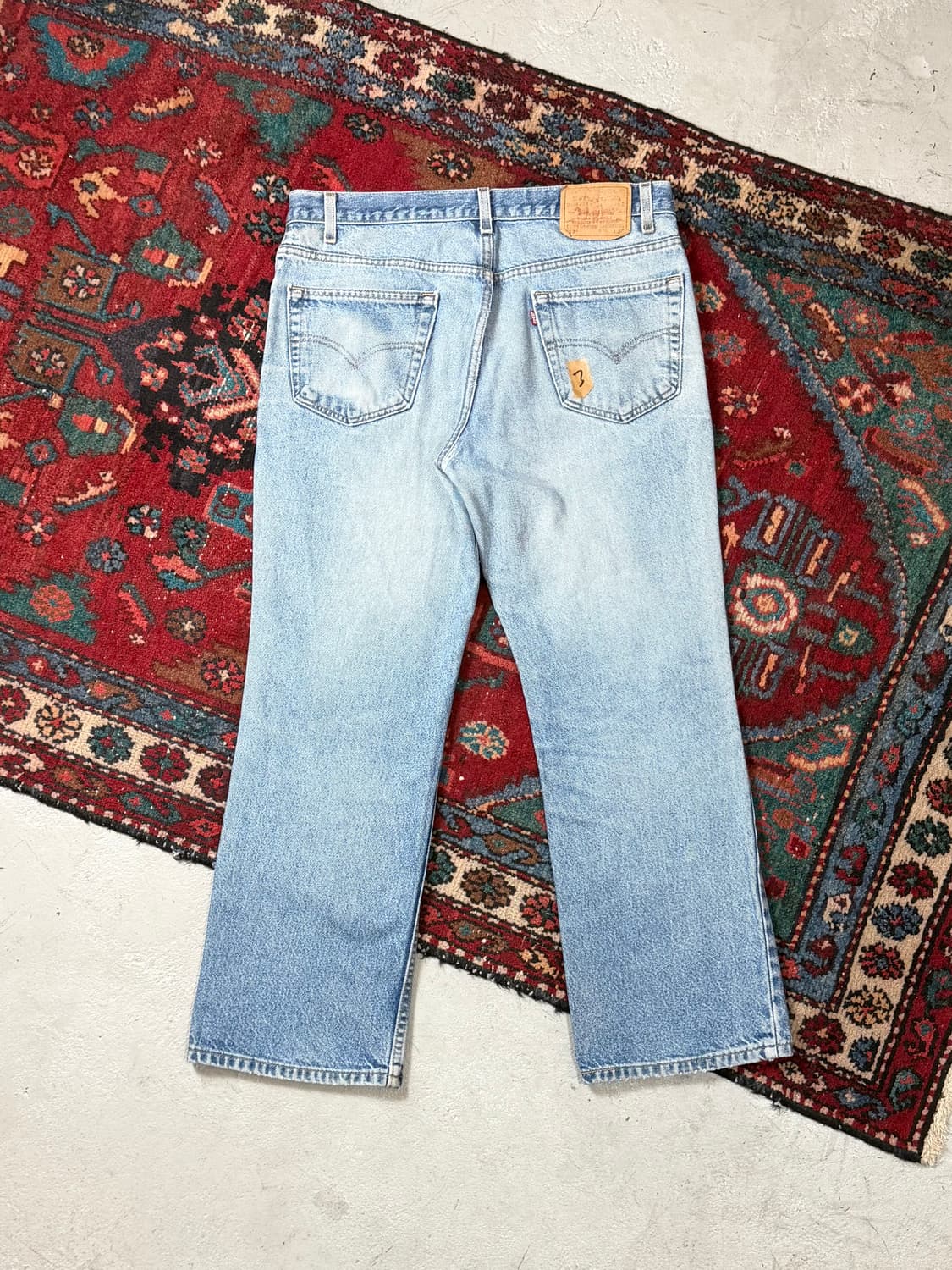 90's USA Made 빈티지 리바이스 517 부츠컷 상품이미지4