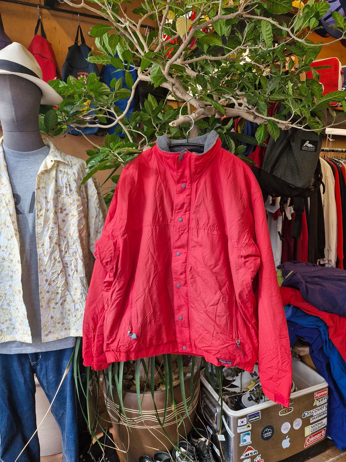 Z-487 파타고니아 쉘드 신칠라 봄버 웜업 자켓  상품이미지1