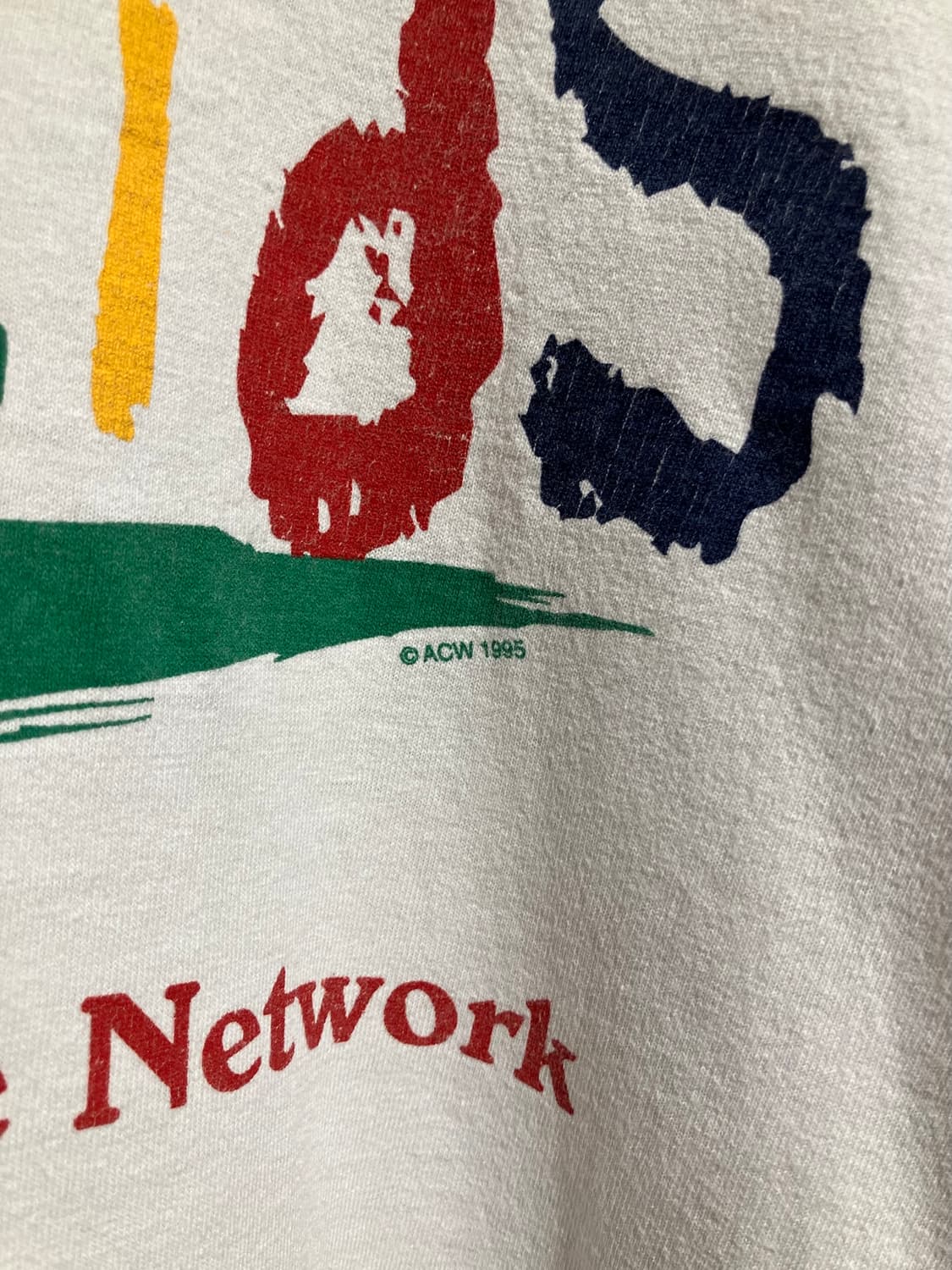 90s USA 빈티지 헤인즈 링거 티셔츠 상품이미지4