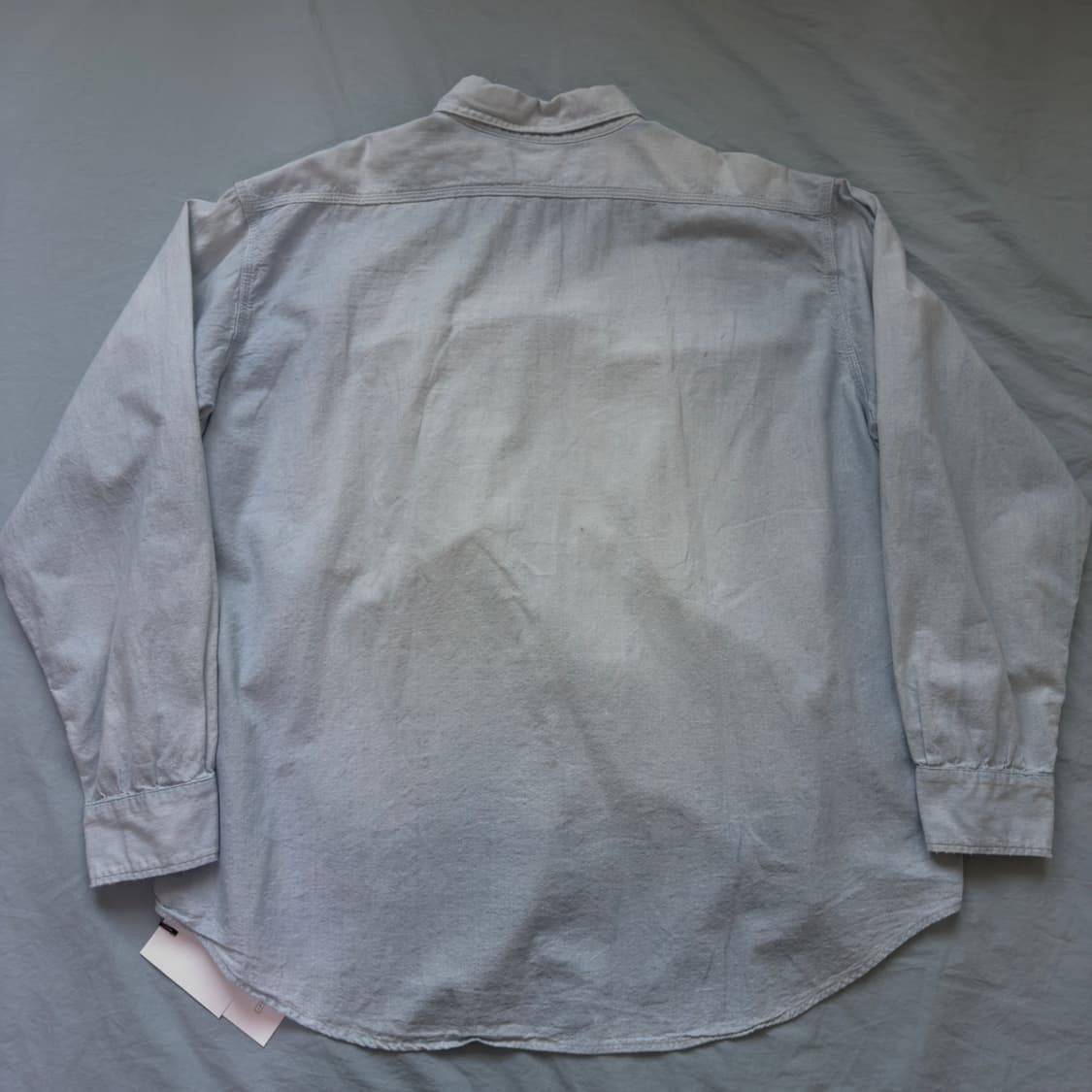 [3] 아프레쎄 25AW 빈티지 샴브레이 셔츠 상품이미지6