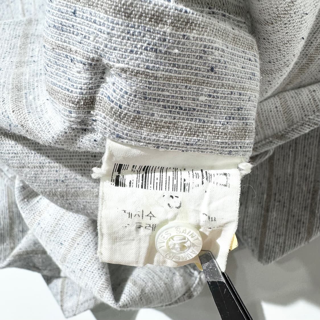 입생로랑 스트라이프 셔츠 상품이미지6