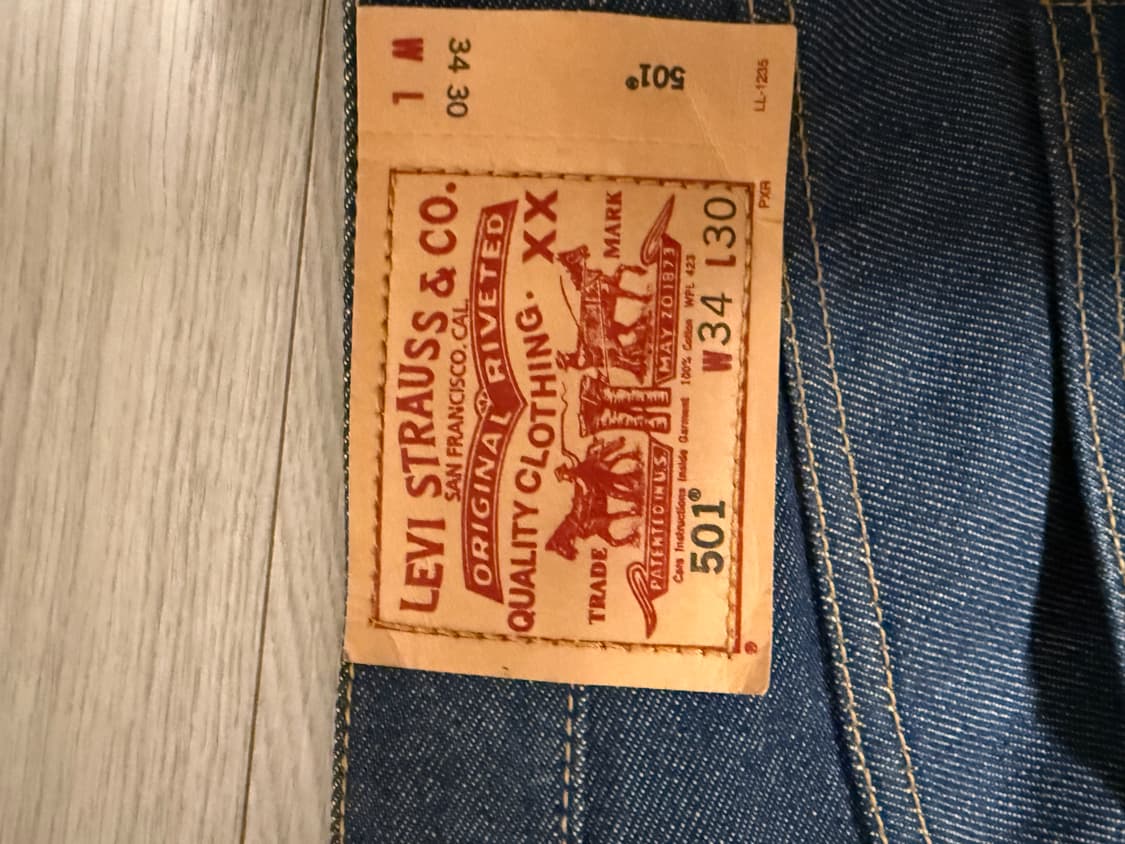 리바이스 501  (2007년도 미국 구매) 상품이미지2
