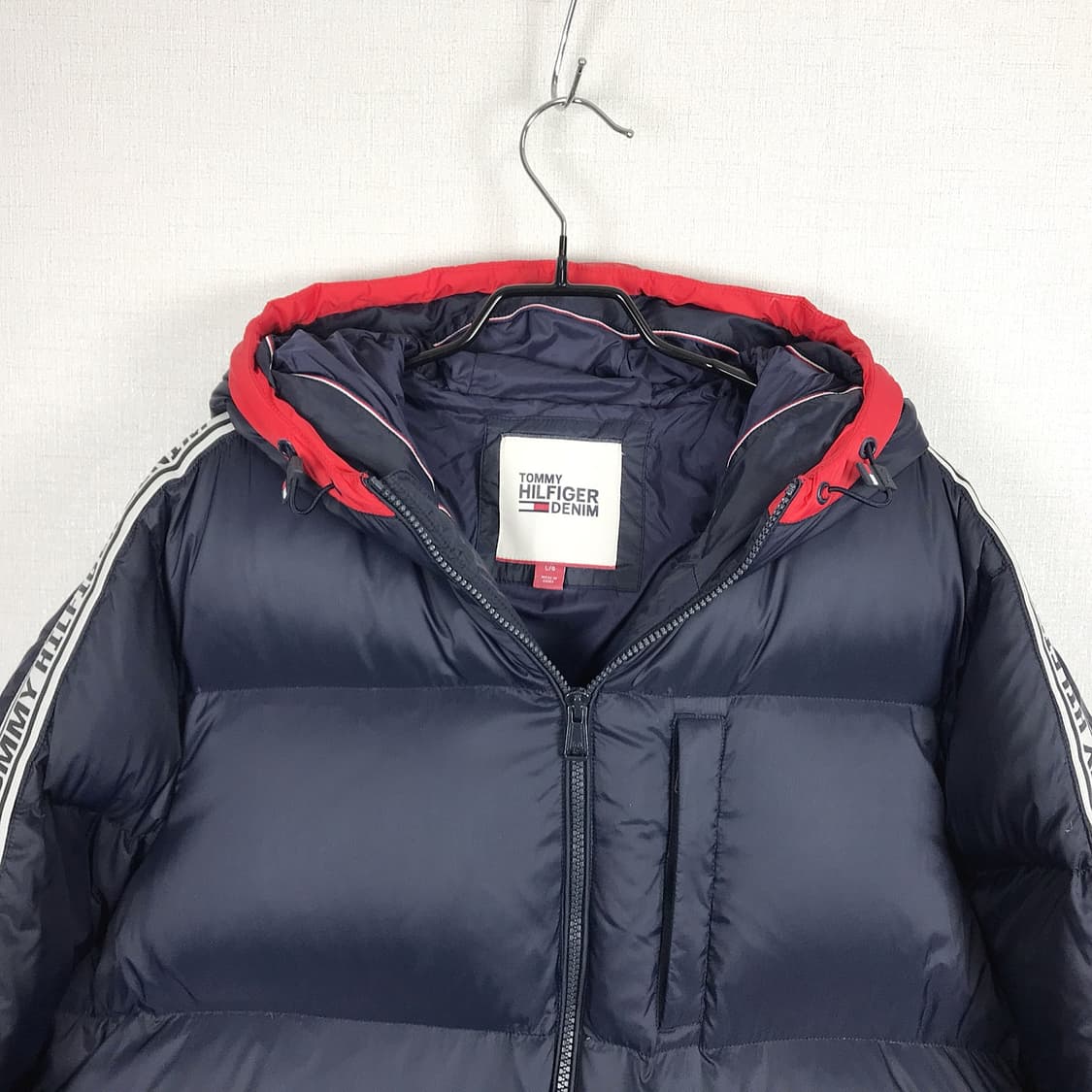 타미힐피거 혜비급 덕다운 패딩 점퍼 남성L 상품이미지3