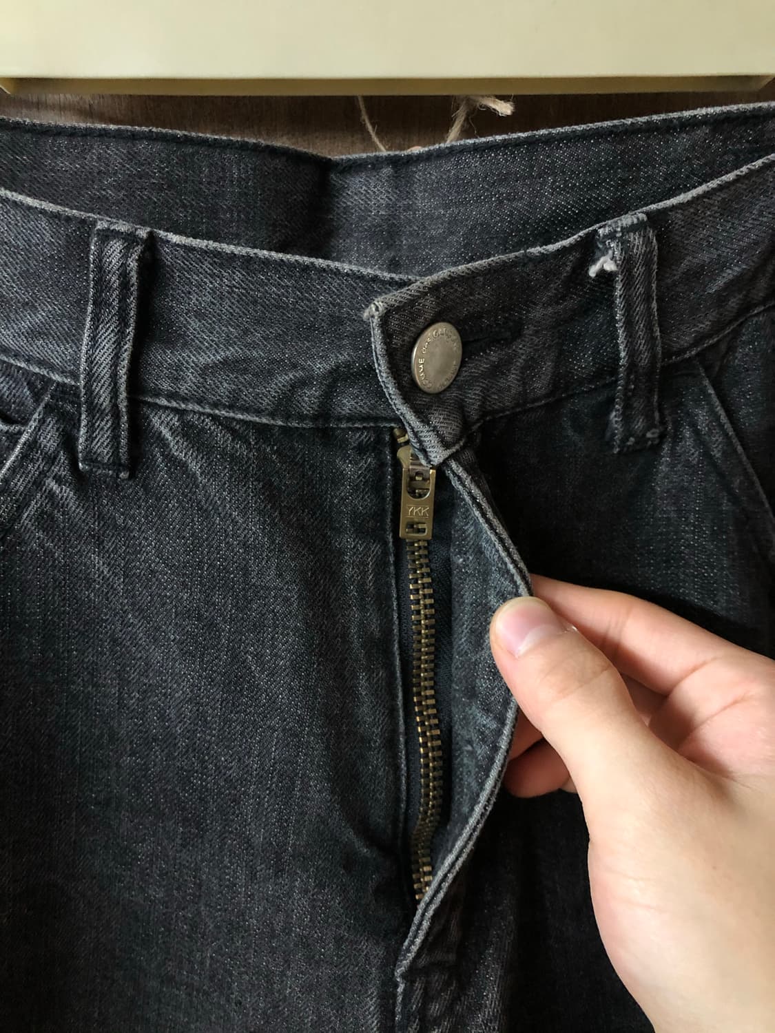 Comme des garcons homme 트위스트 카펜터 데님 팬츠 m 상품이미지2