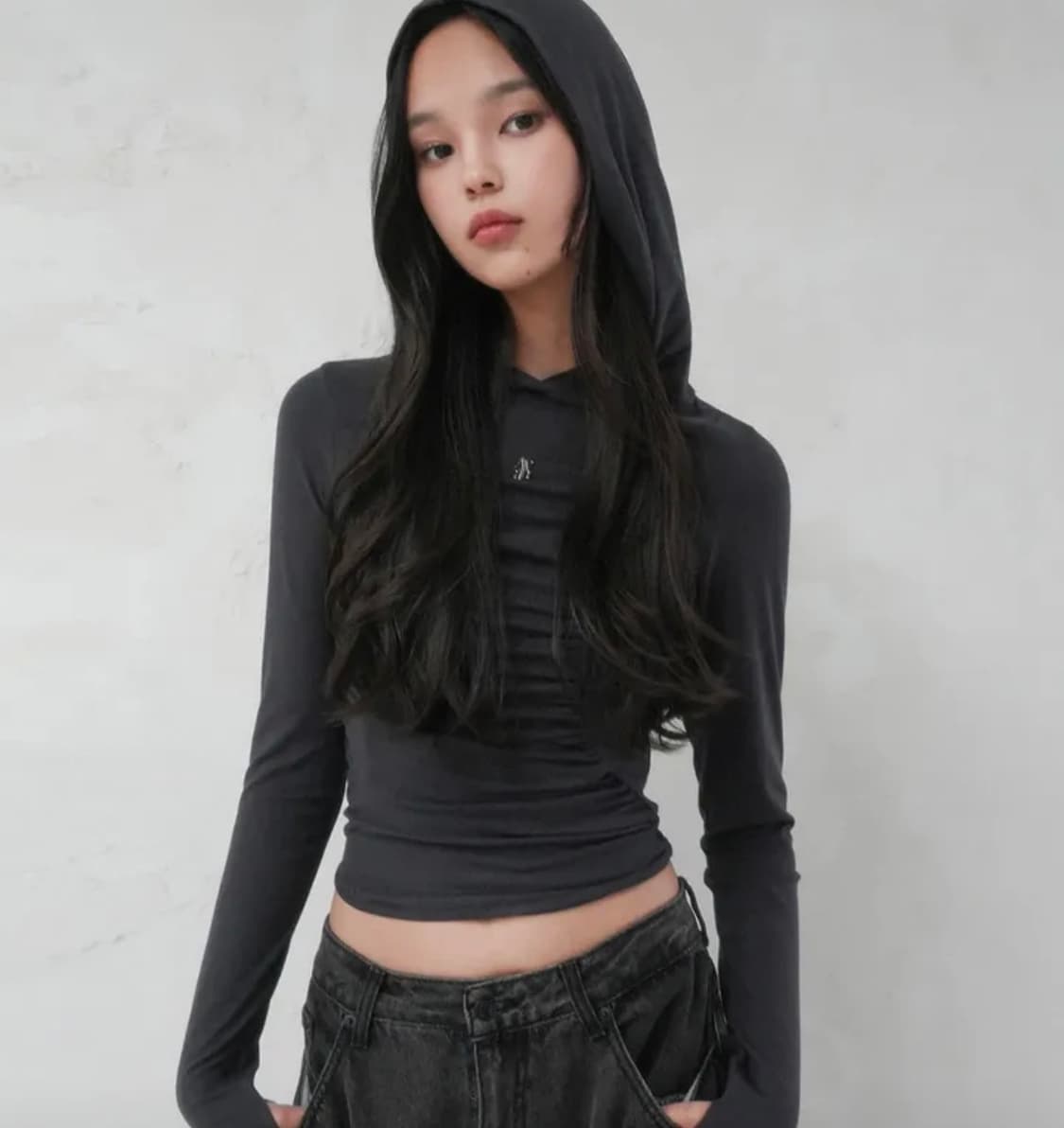 어반드레스 peggy hoody 페기 후디 후드 슬리브 상품이미지1