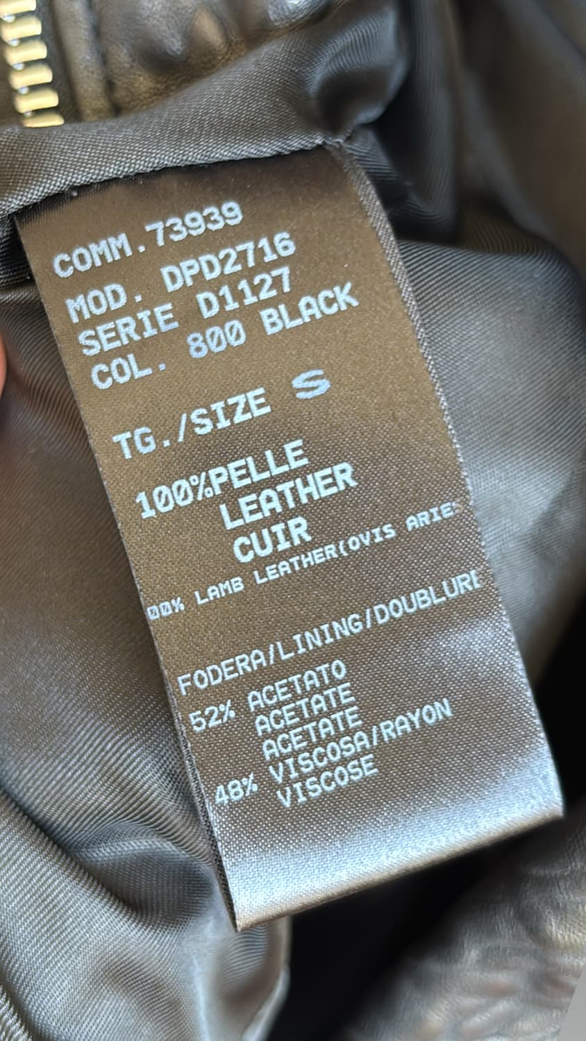 Signature Leather Jacket 상품이미지7