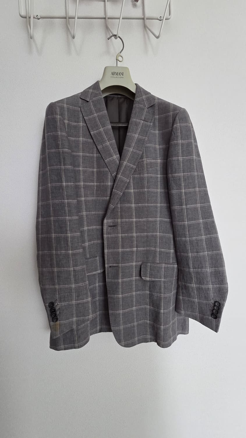 Z Zegna 체크 블레이저 48R 상품이미지8