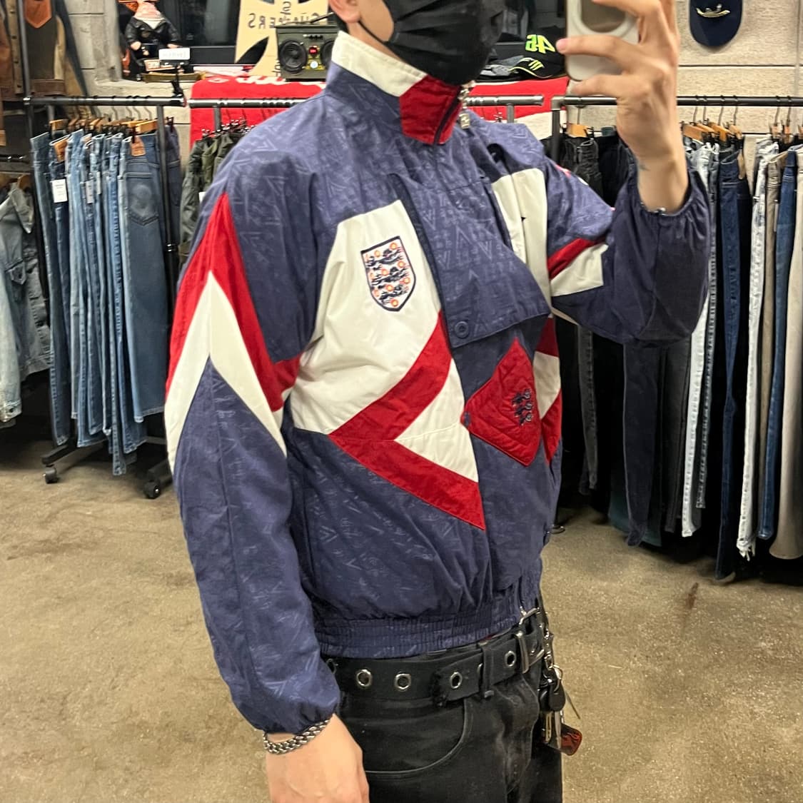 90-92 잉글랜드 우븐 트랙 자켓 (95) 상품이미지8