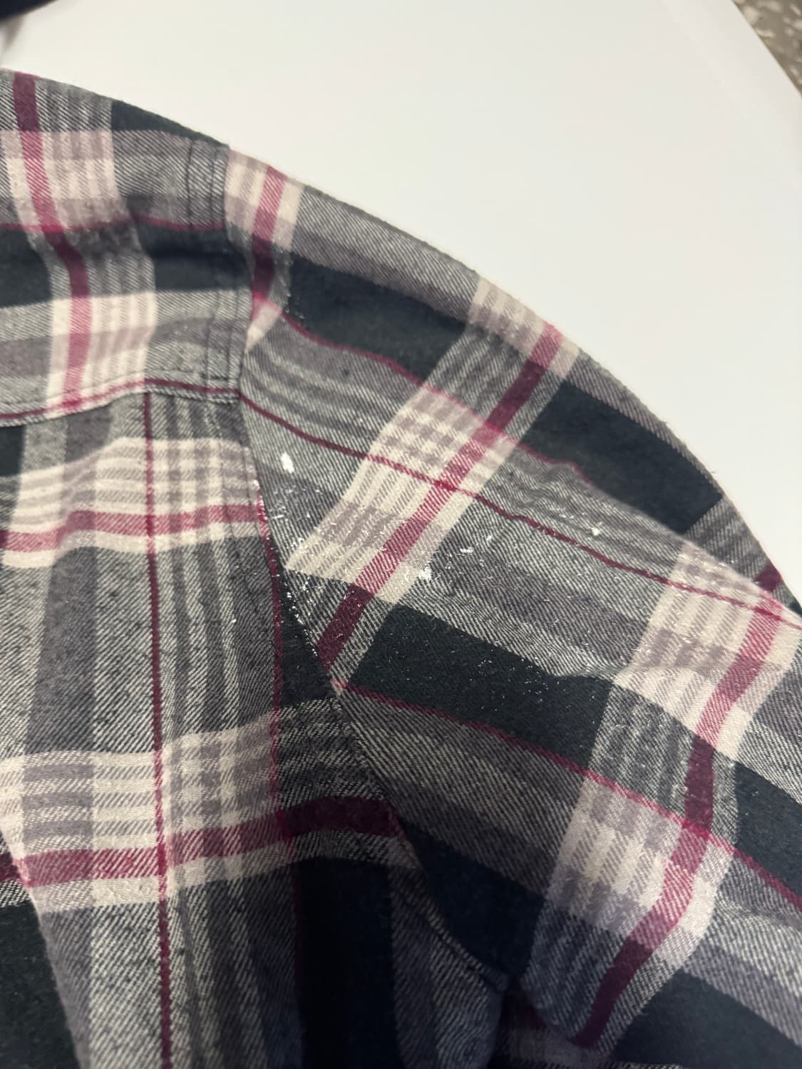 빈티지 보스턴 오버핏 트레이더 체크 후드 자켓 XL 상품이미지3