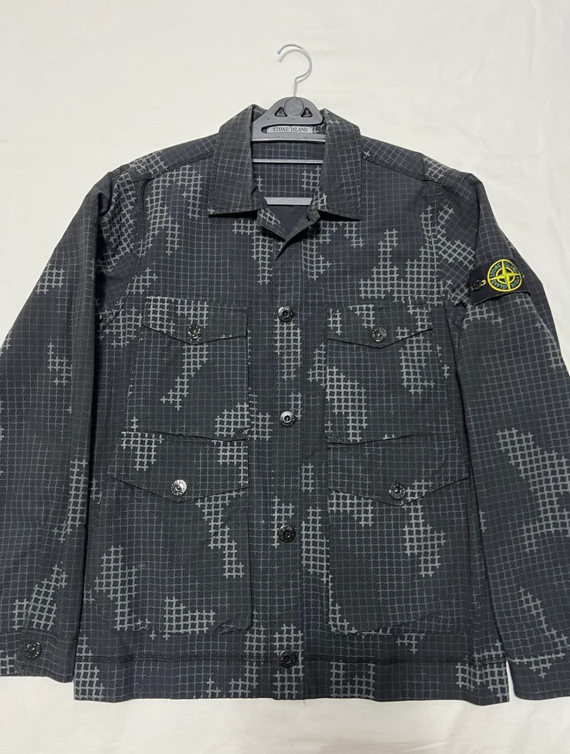 스톤아일랜드 카모 오버셔츠 자켓 M 상품이미지1