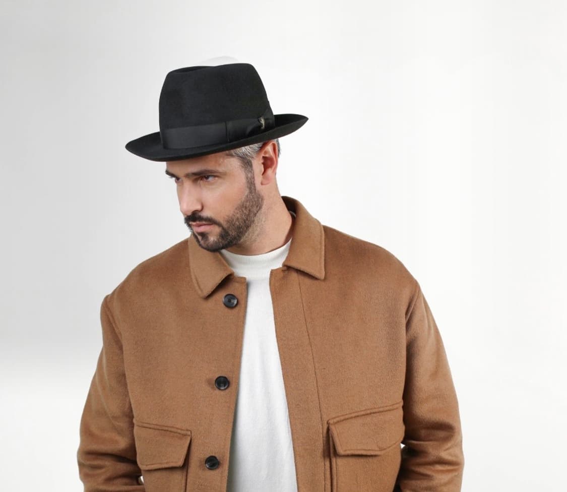 볼사리노 브라운 토끼털 페도라 상품이미지4