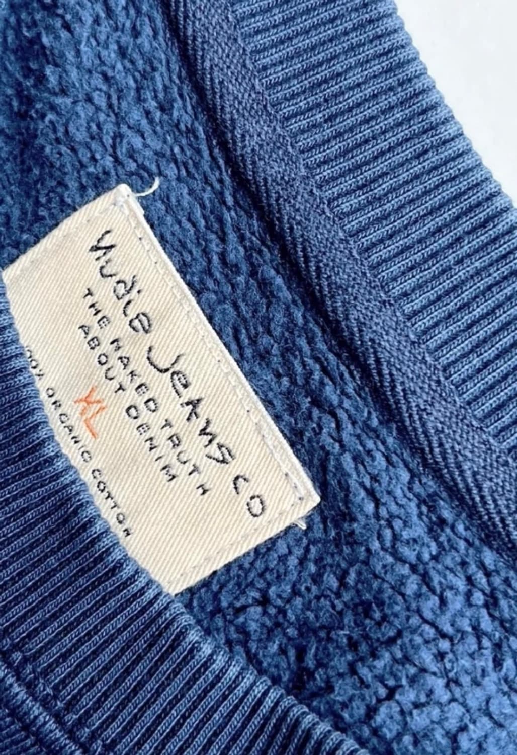 누디진 nudie jeans 고스트 맨투맨  XL새제품 (와이드핏) 상품이미지4