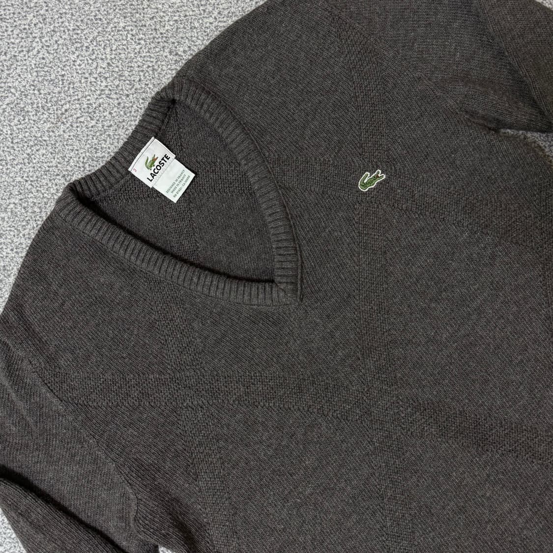 라코스테 울 니트 3 사이즈 상품이미지2