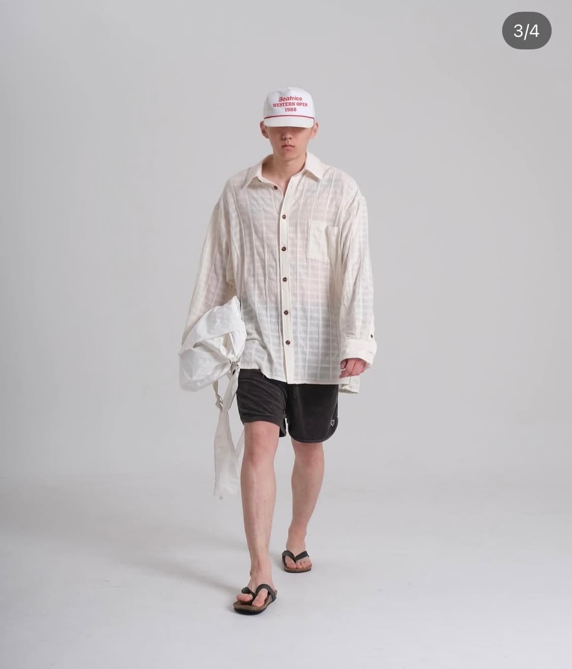 뉴치프시크 디피 Provence check shirts 상품이미지2