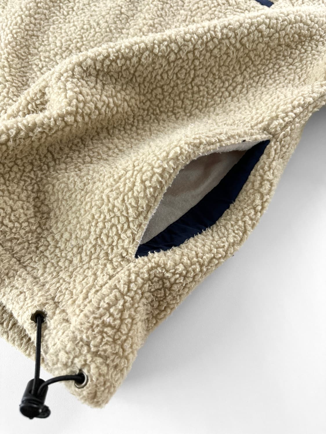 90s 빈티지 엘엘빈 플리스 하프 집 풀오버 상품이미지7