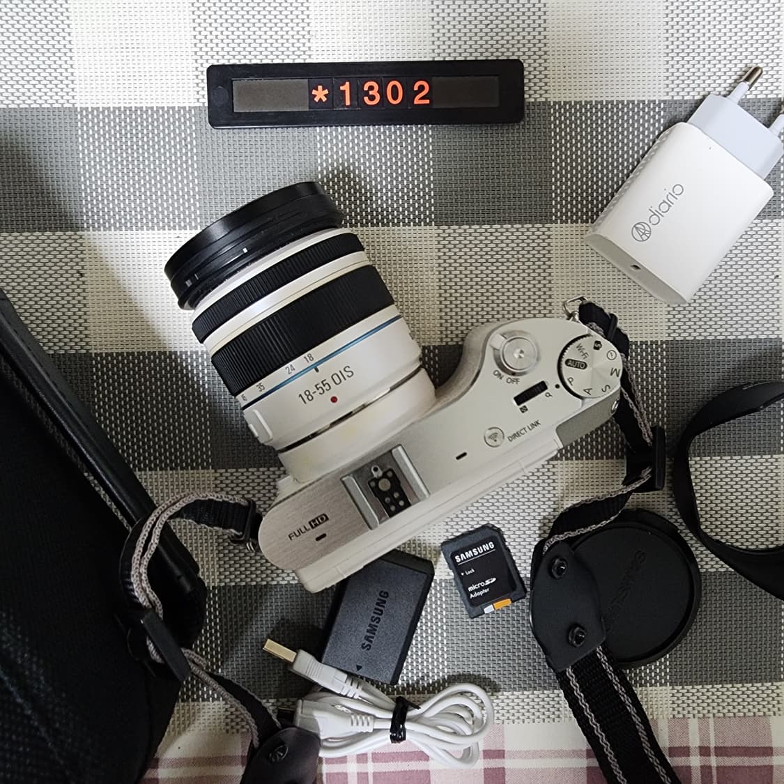 삼성 NX 300M 디지털카메라 화이트바디 가방세트 상품이미지3