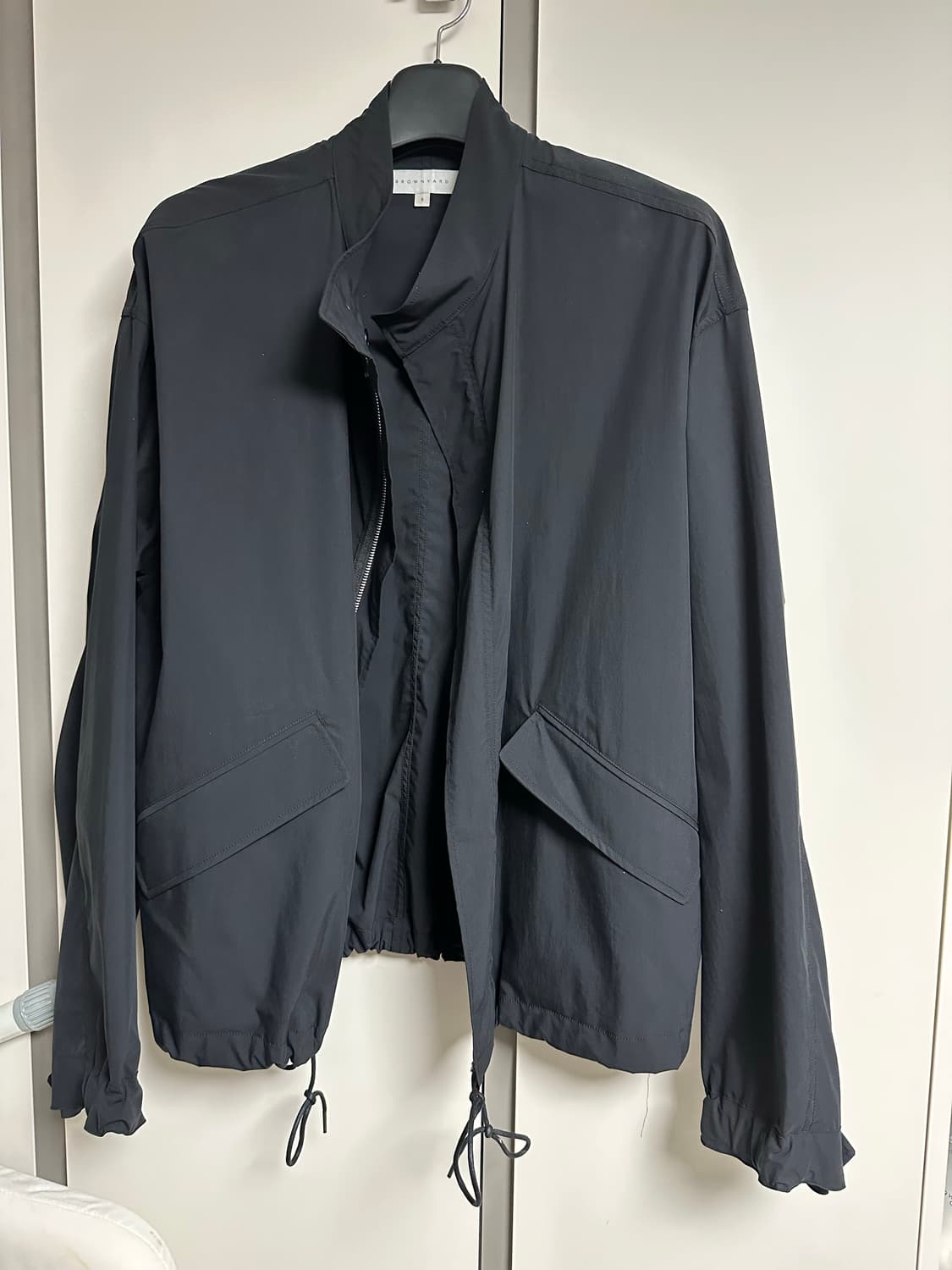 브라운야드 에센셜 숏자켓 (블랙) 5사이즈 판매 상품이미지1