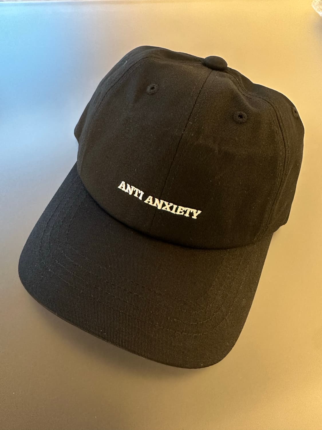 antianxiety 블랙 모자 상품이미지2