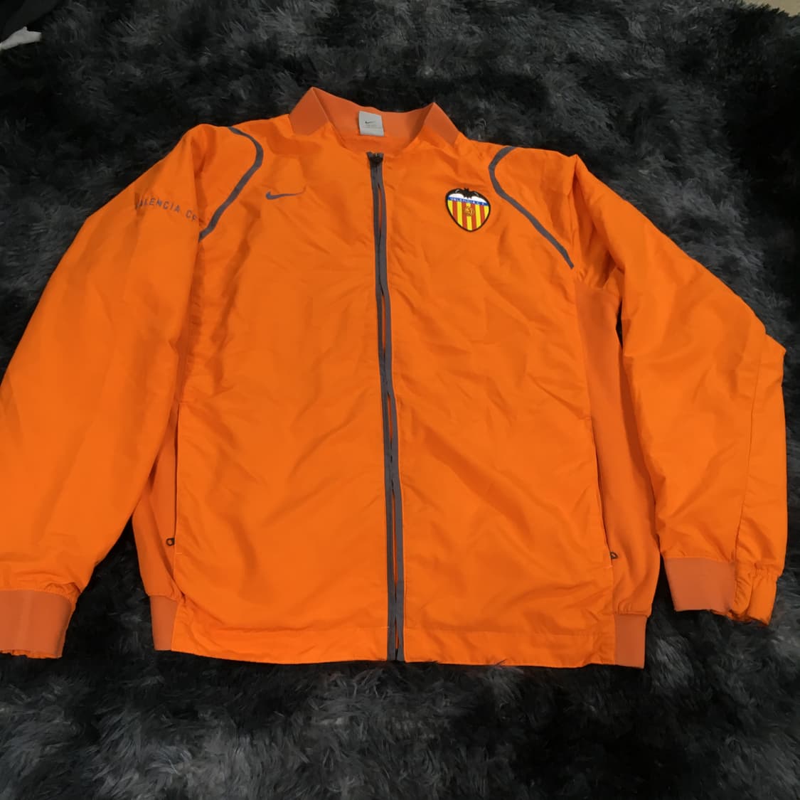 투티/0399 나이키 Valencia 발렌시아 CF 오렌지 바람막이 상품이미지1