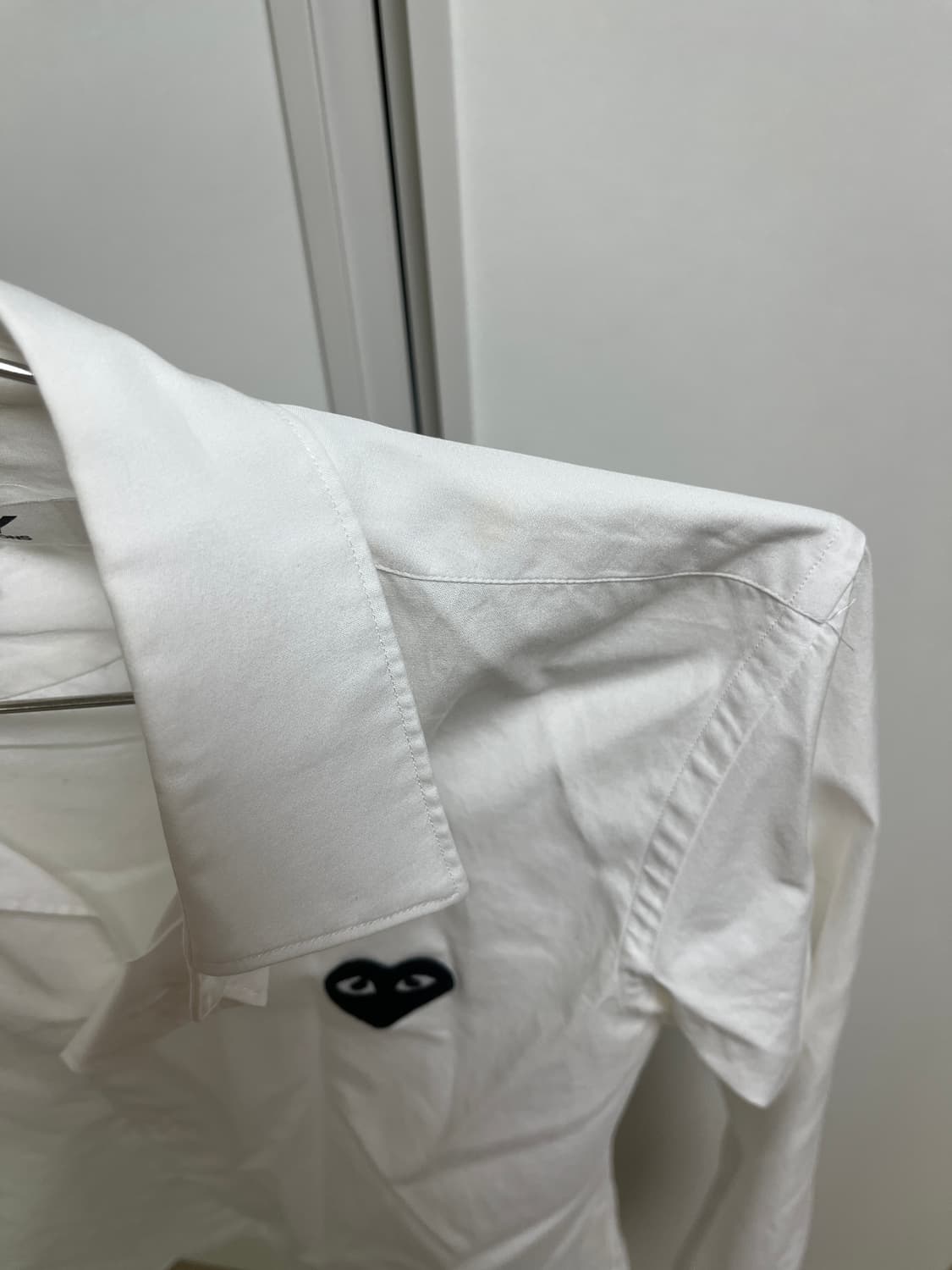 꼼데가르송 PLAY 흰색 셔츠 M (55) 상품이미지3