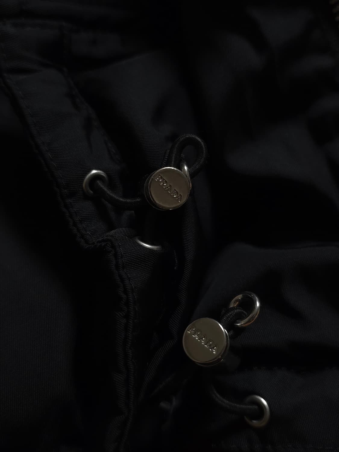 [L] 프라다 리나일론 퀄팅 패딩 블랙(SGB803) 상품이미지6