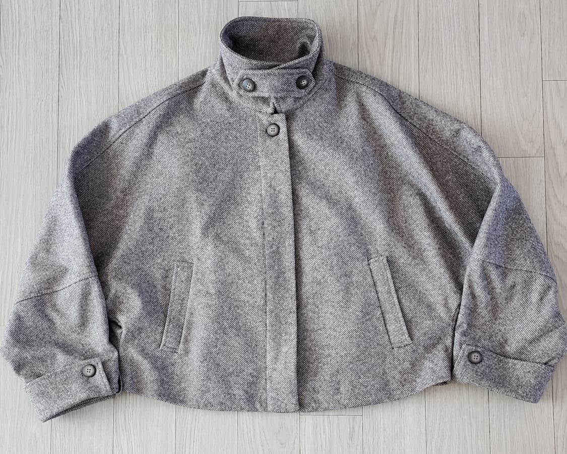 모던한 헤링본  자켓 상품이미지5