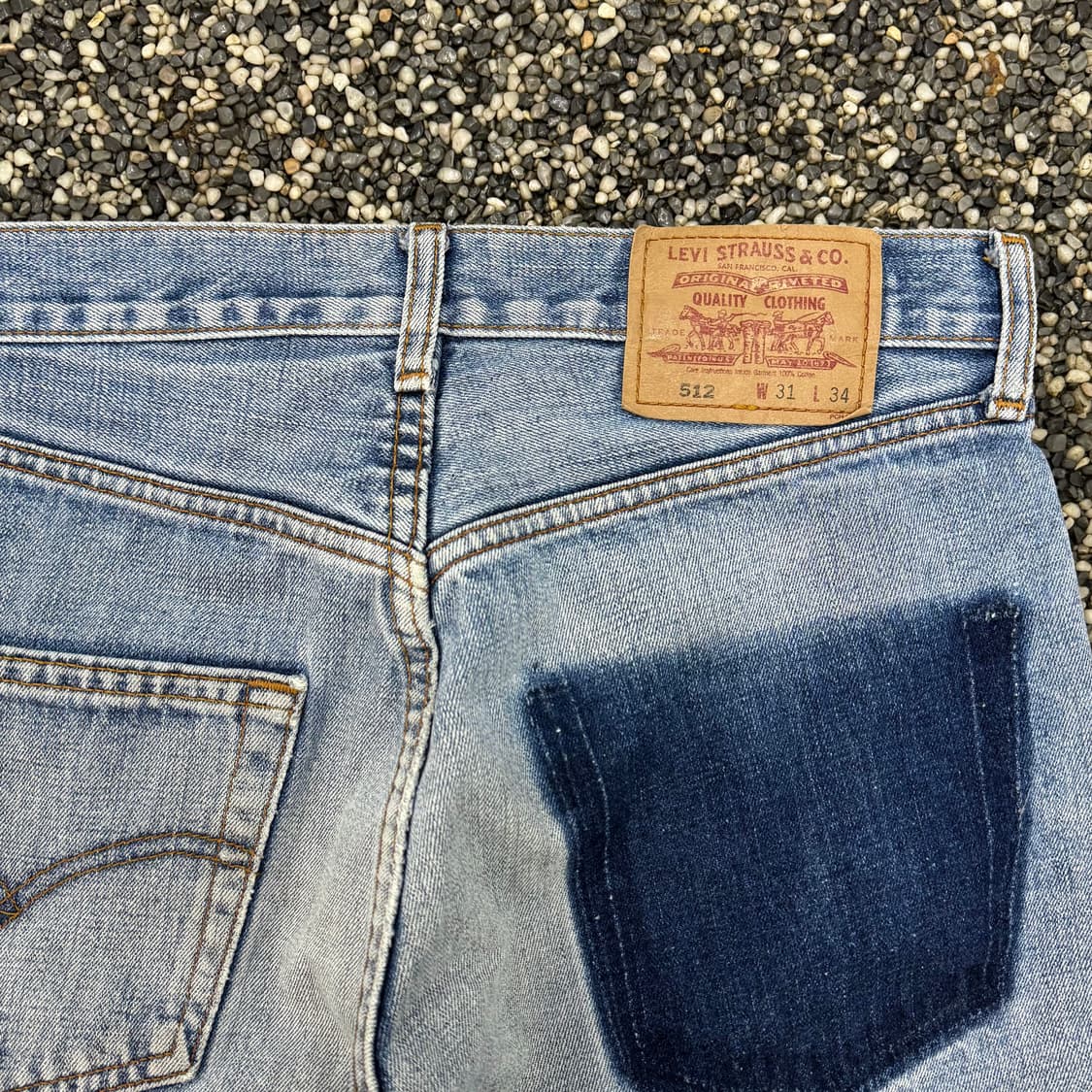 90s 리바이스 512 리워크 부츠컷 데님 (30)   상품이미지6
