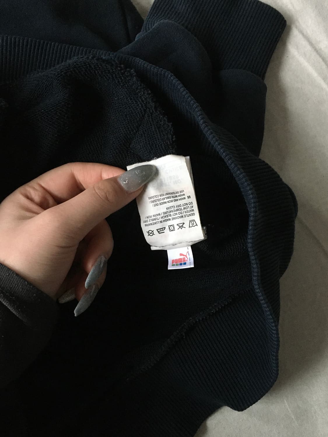 퓨마 체크 코튼집업 상품이미지7