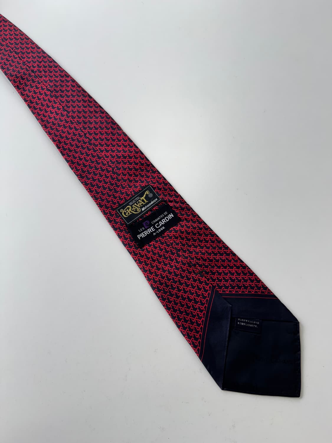피에르가르뎅(Pierre cardin) 장폭 실크 넥타이 10.4cm 상품이미지3