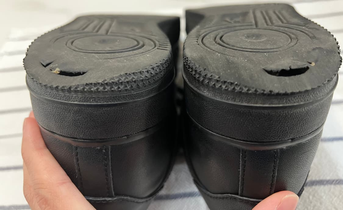 나이키 슈프림 에어포스 블랙 상품이미지5