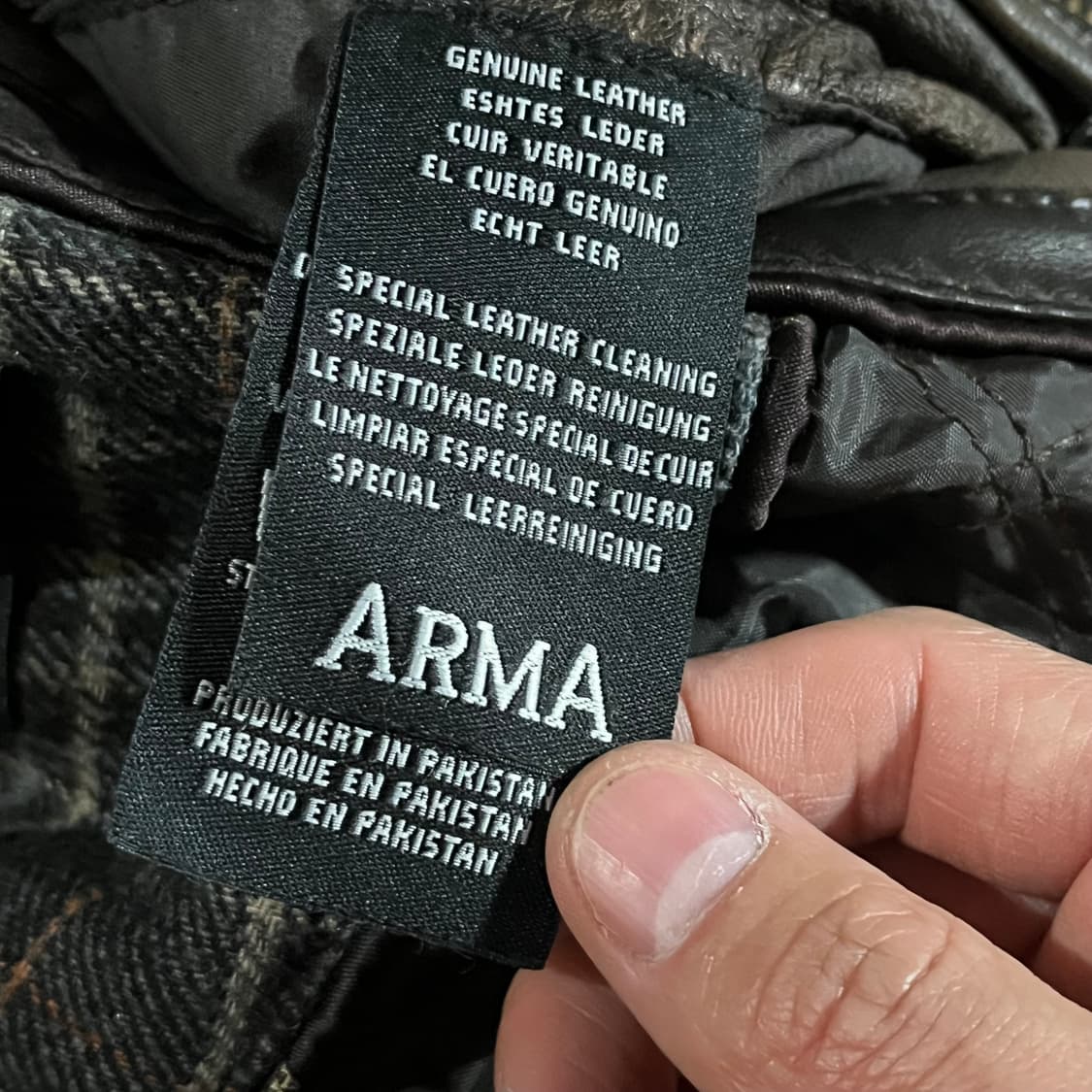 [105] 아르마 a-1 빈티지 가죽자켓 상품이미지9