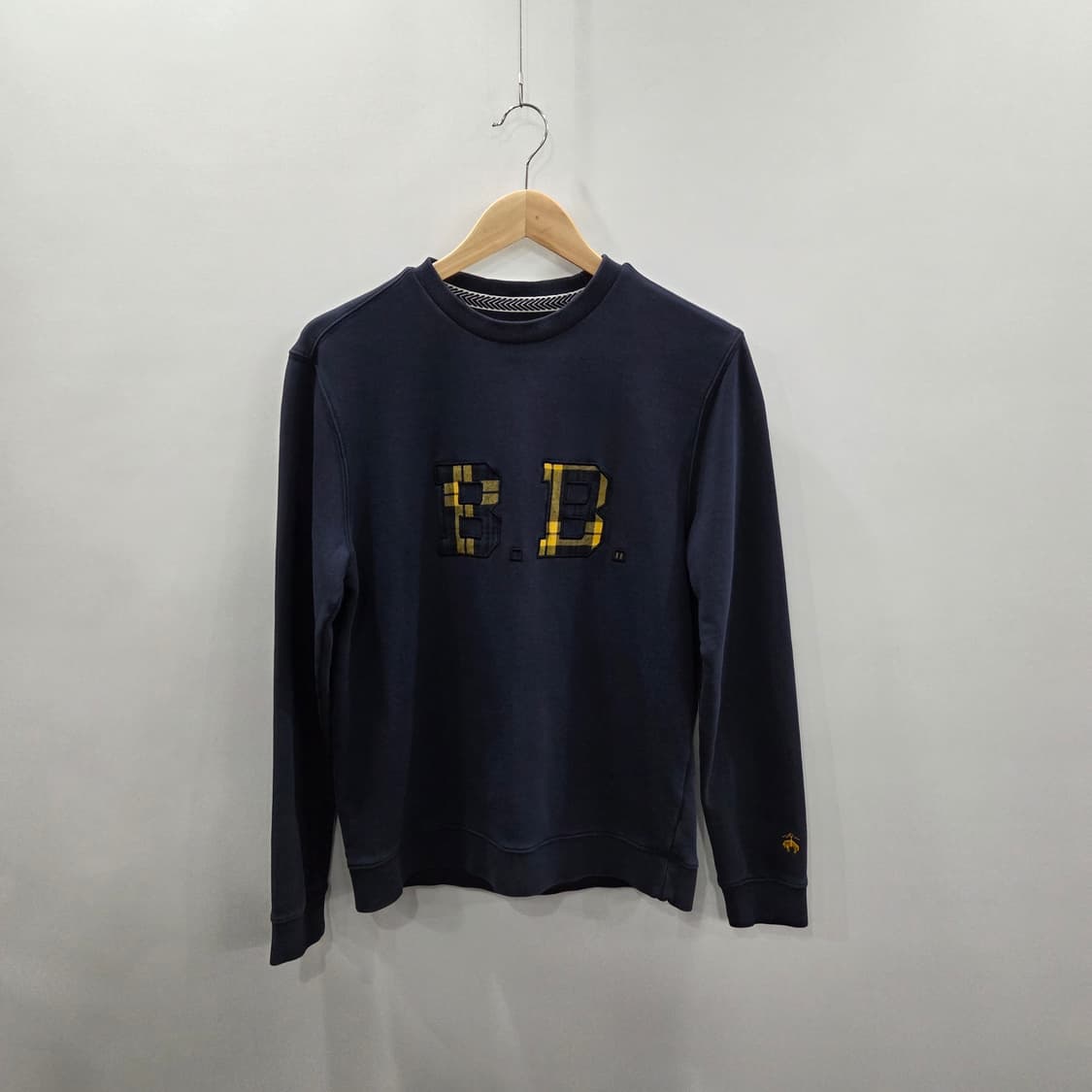 브룩스브라더스 자수 맨투맨 네이비 XS 상품이미지1