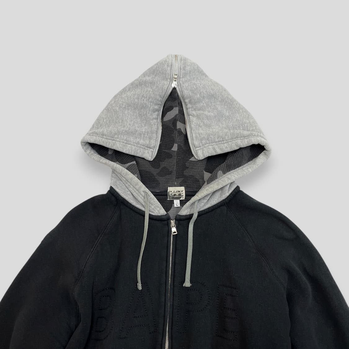 베이프 카모 후드집업 상품이미지5