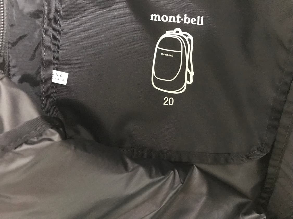 몽벨 데이팩 20 블랙 새상품 (주우재백팩₩ 상품이미지3